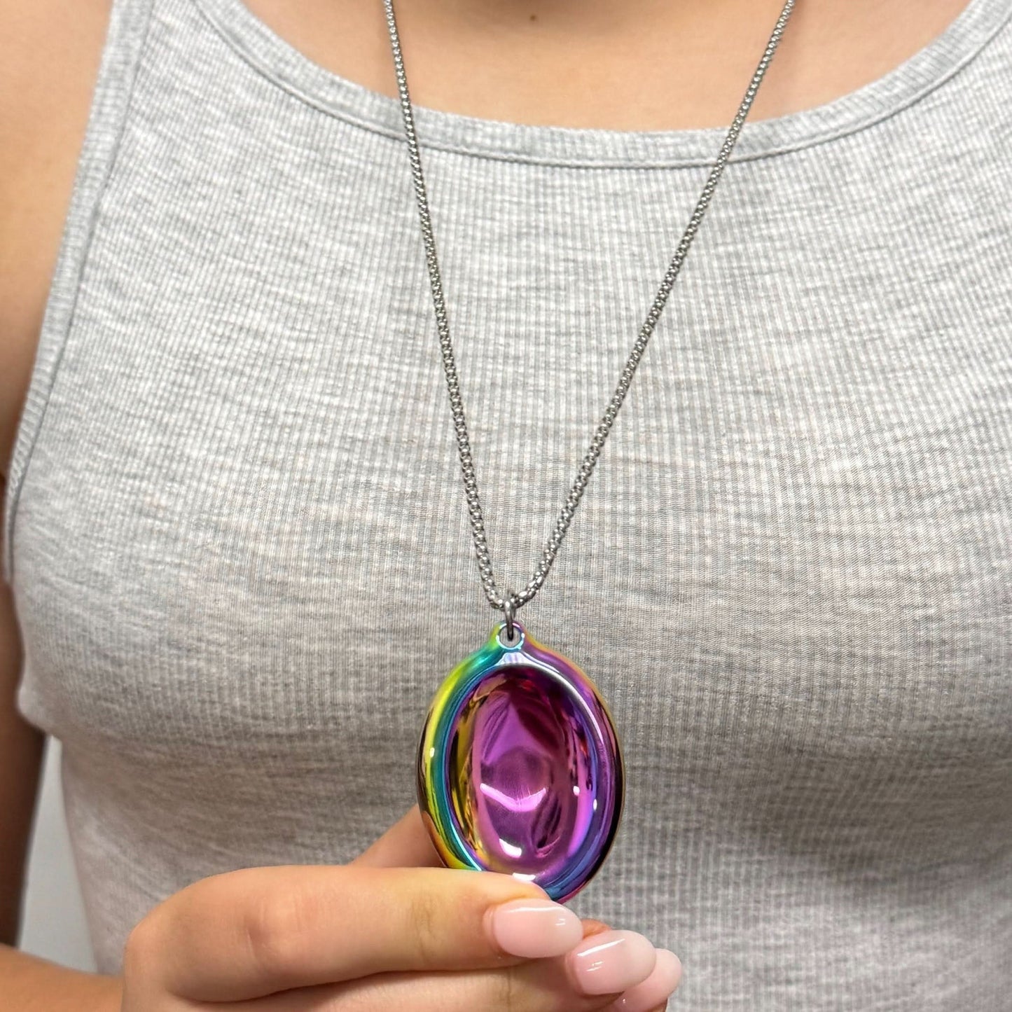 Kaiko groove stone necklace & Keychain duo