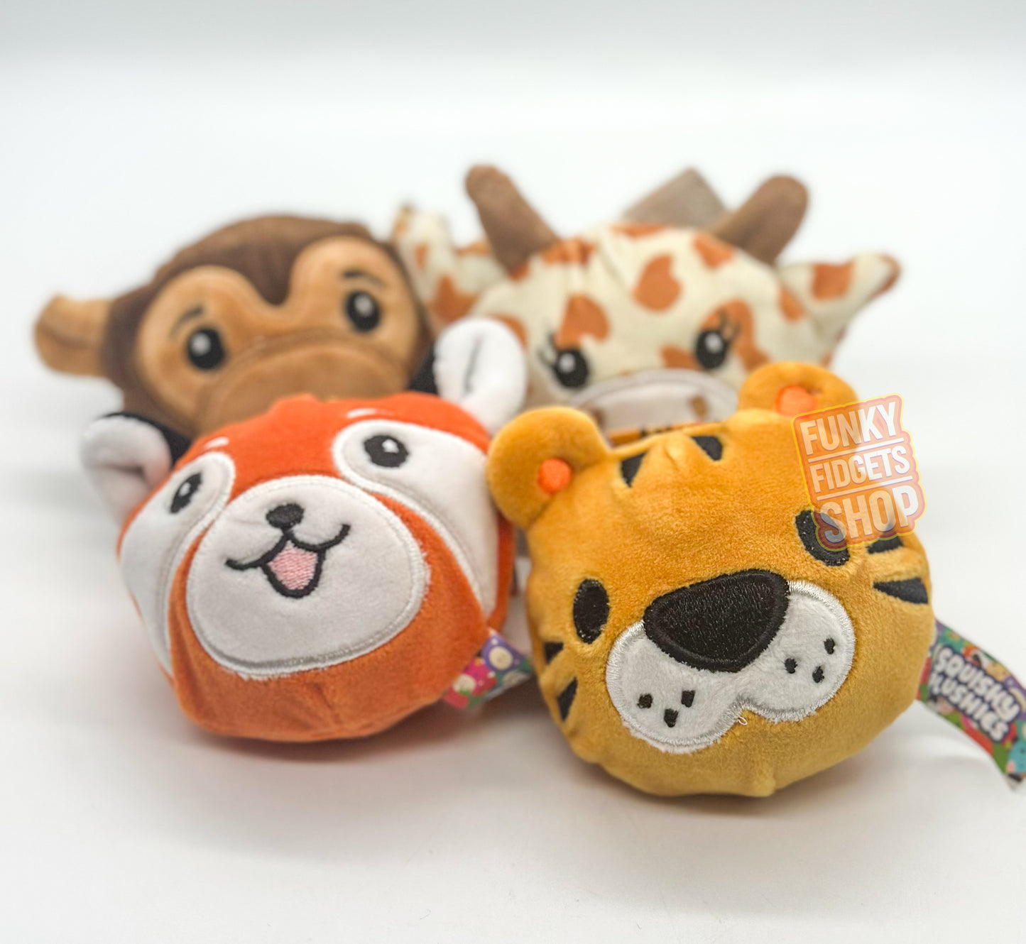 Fruit squishy plushies