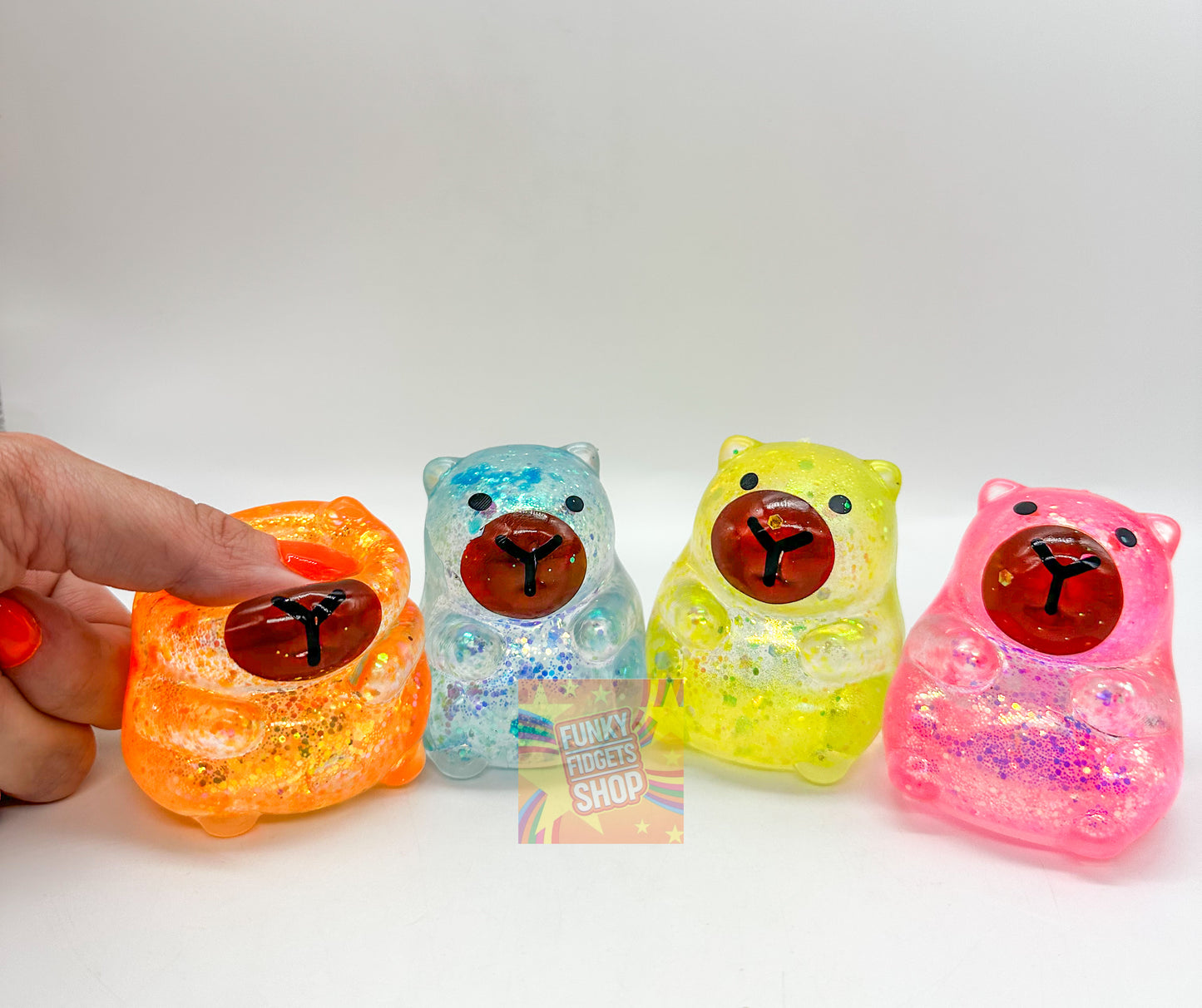 Glittery Capybara squishy