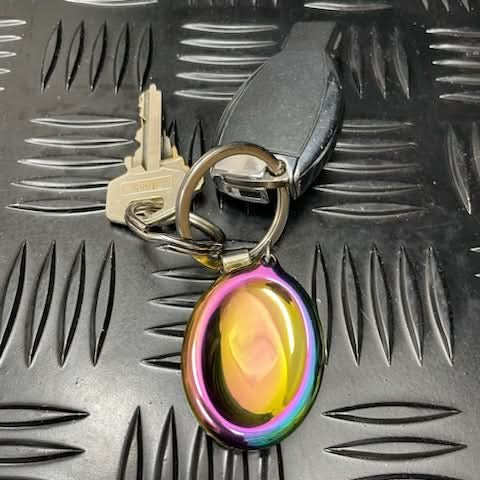 Kaiko groove stone necklace & Keychain duo