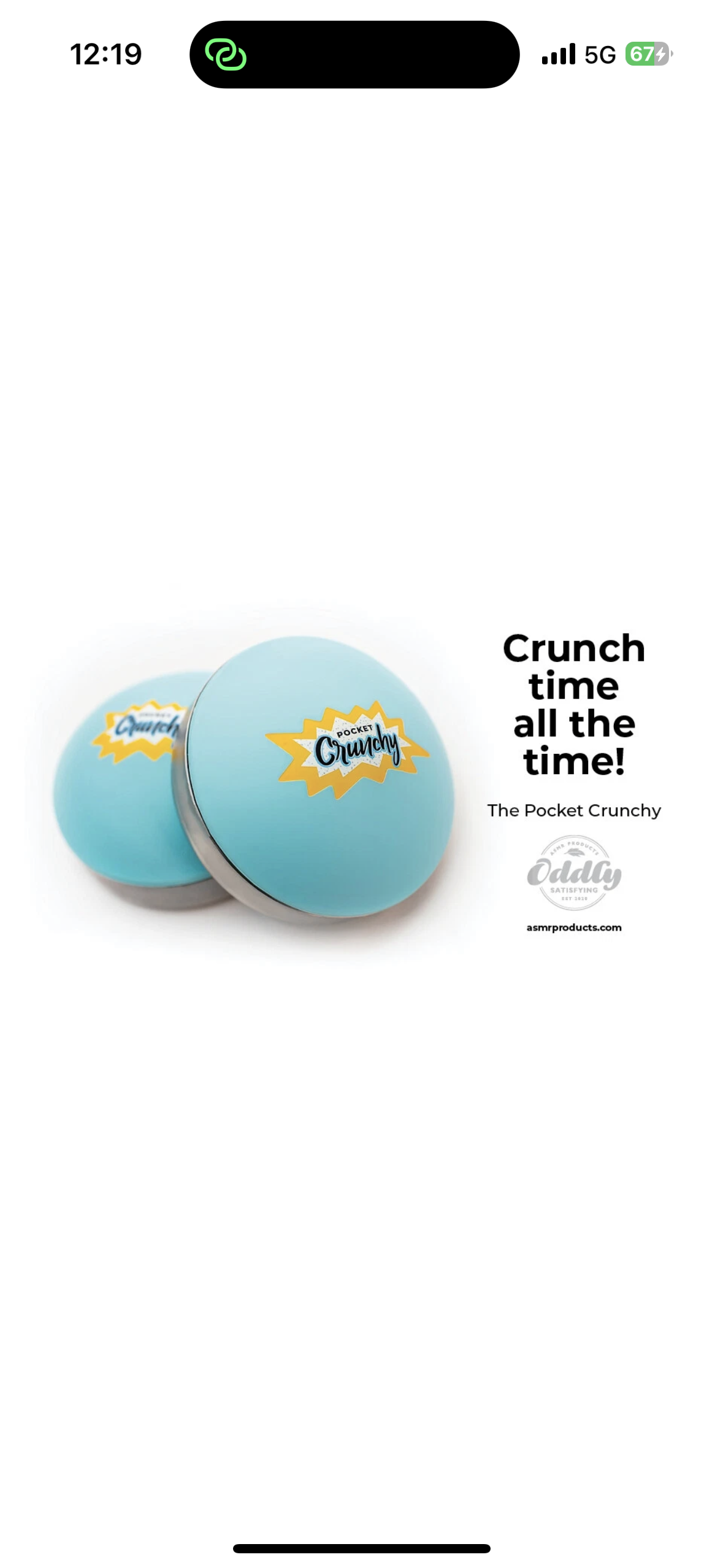 Pocket crunchy