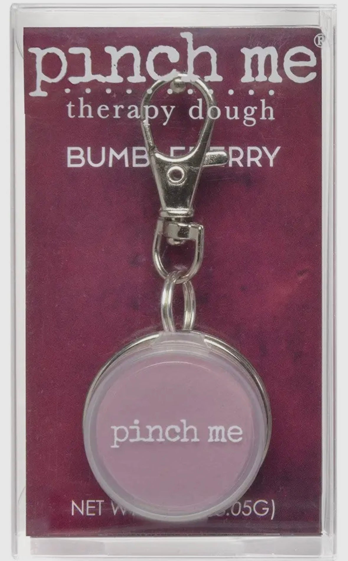 Pinch me therapy dough keychains