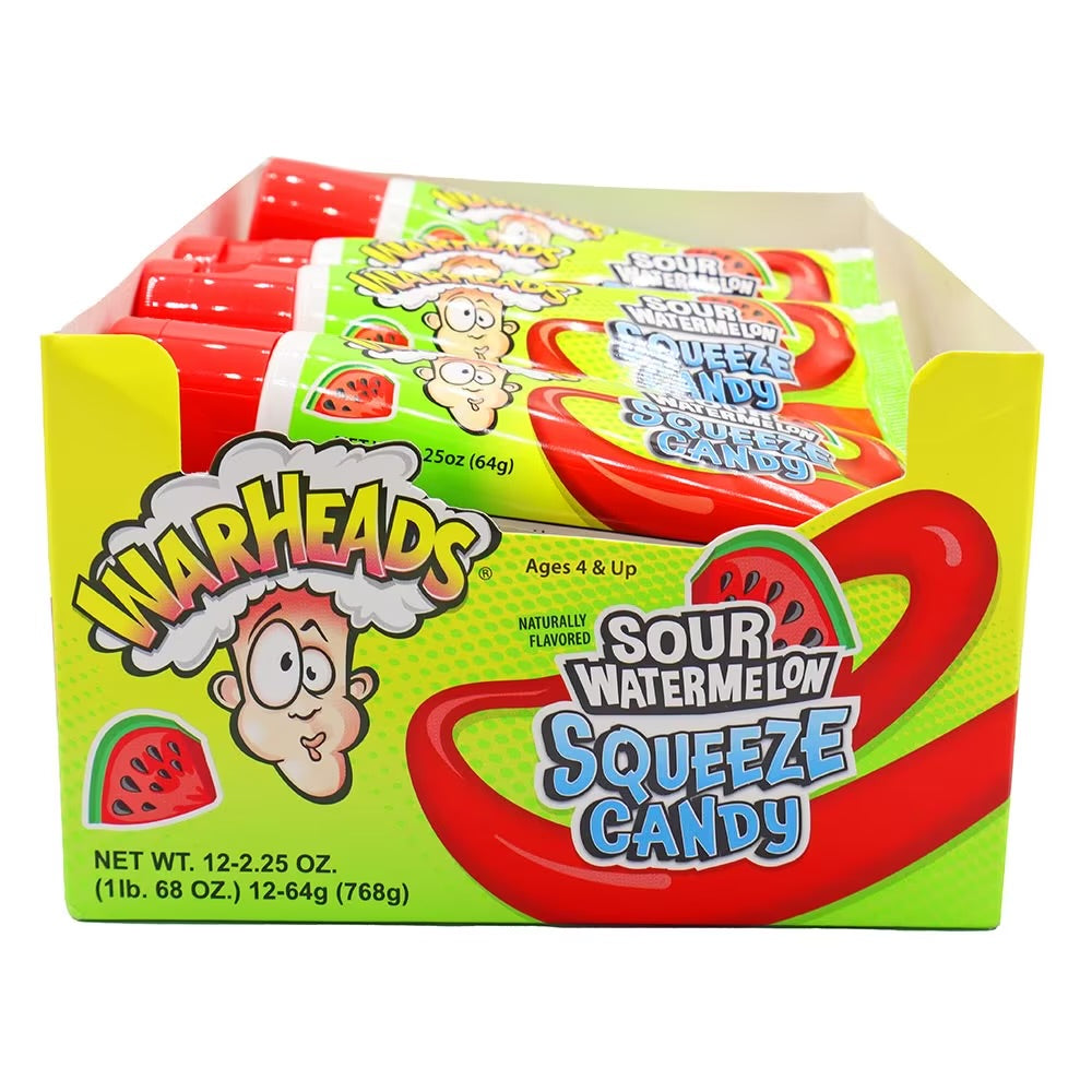 Warheads Squeeze Candy Tube