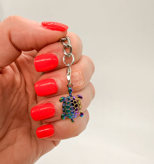 Micro Turtle Worry Keyring