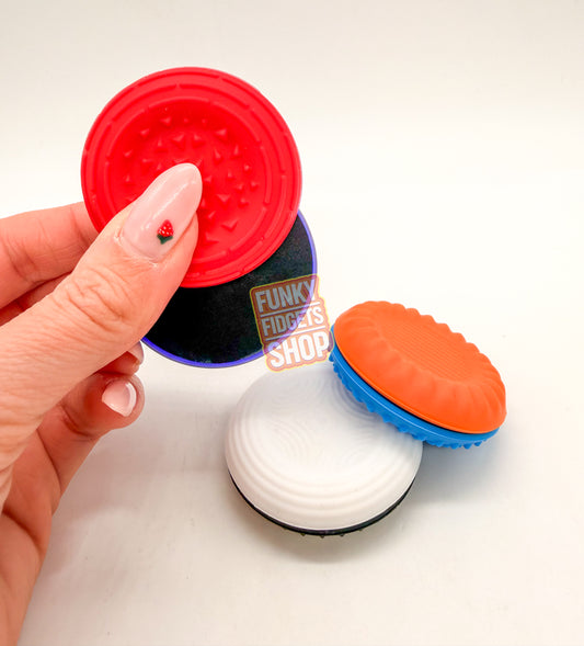 Funky Textured Fidget Magnet Sliders