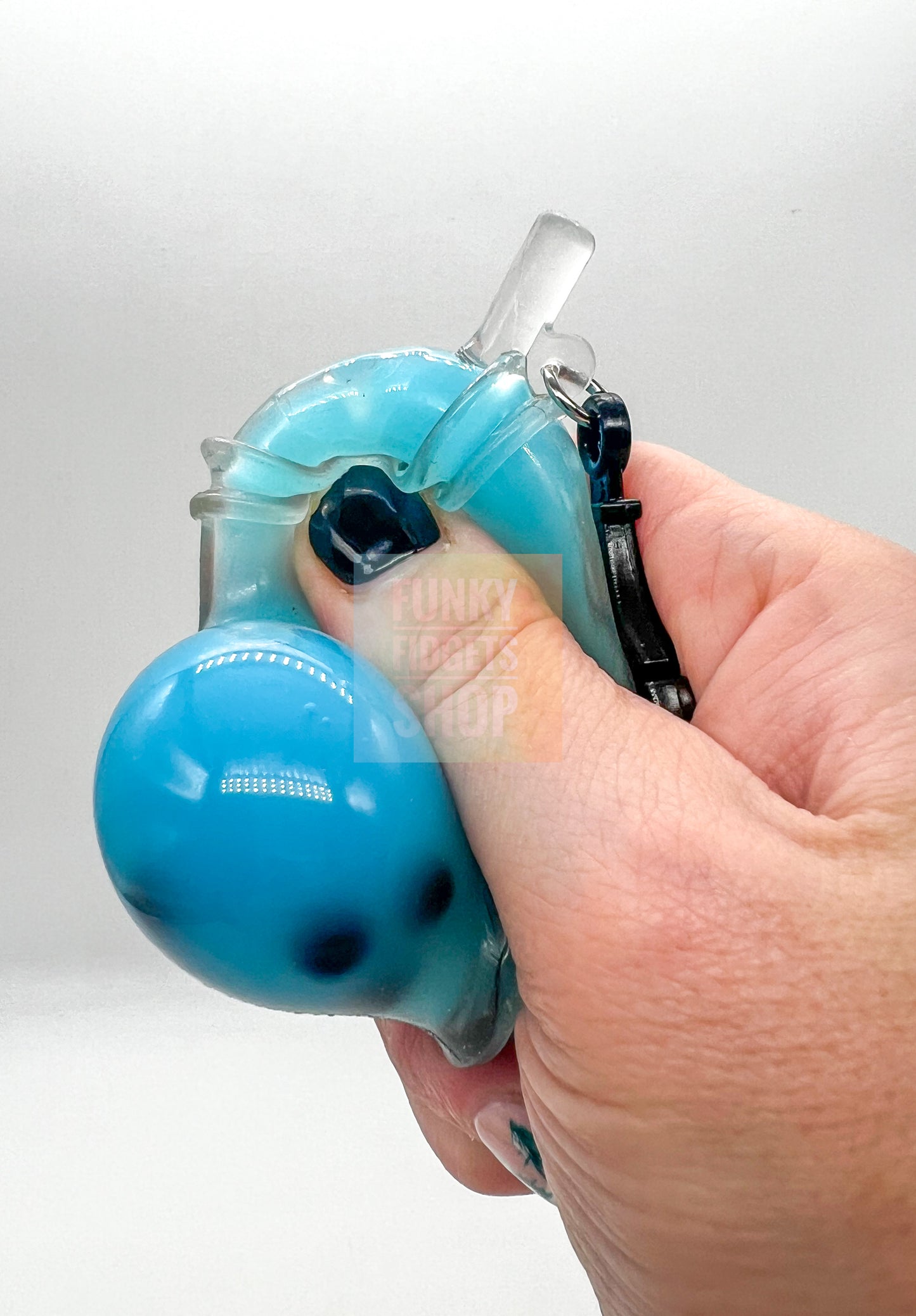 Squishy boba keychain