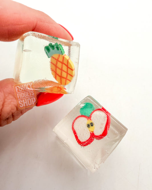 Squishy ice cubes