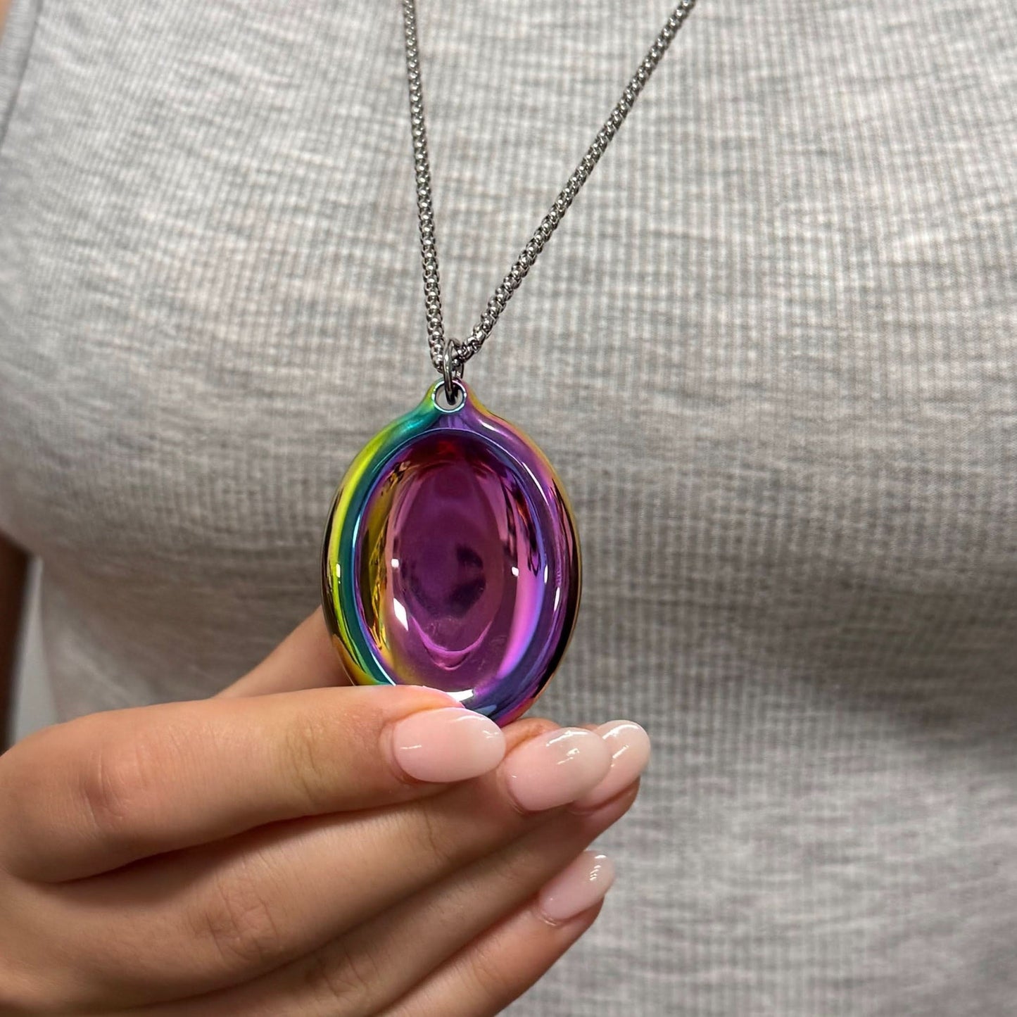 Kaiko groove stone necklace & Keychain duo