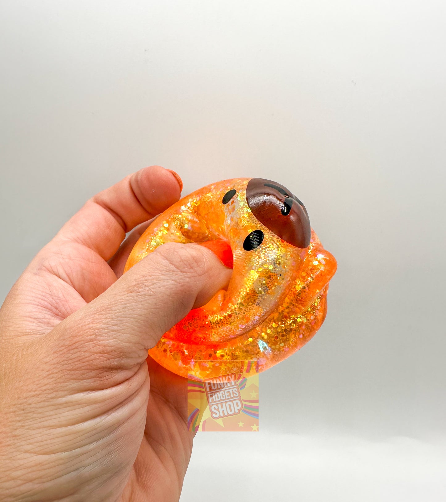Glittery Capybara squishy
