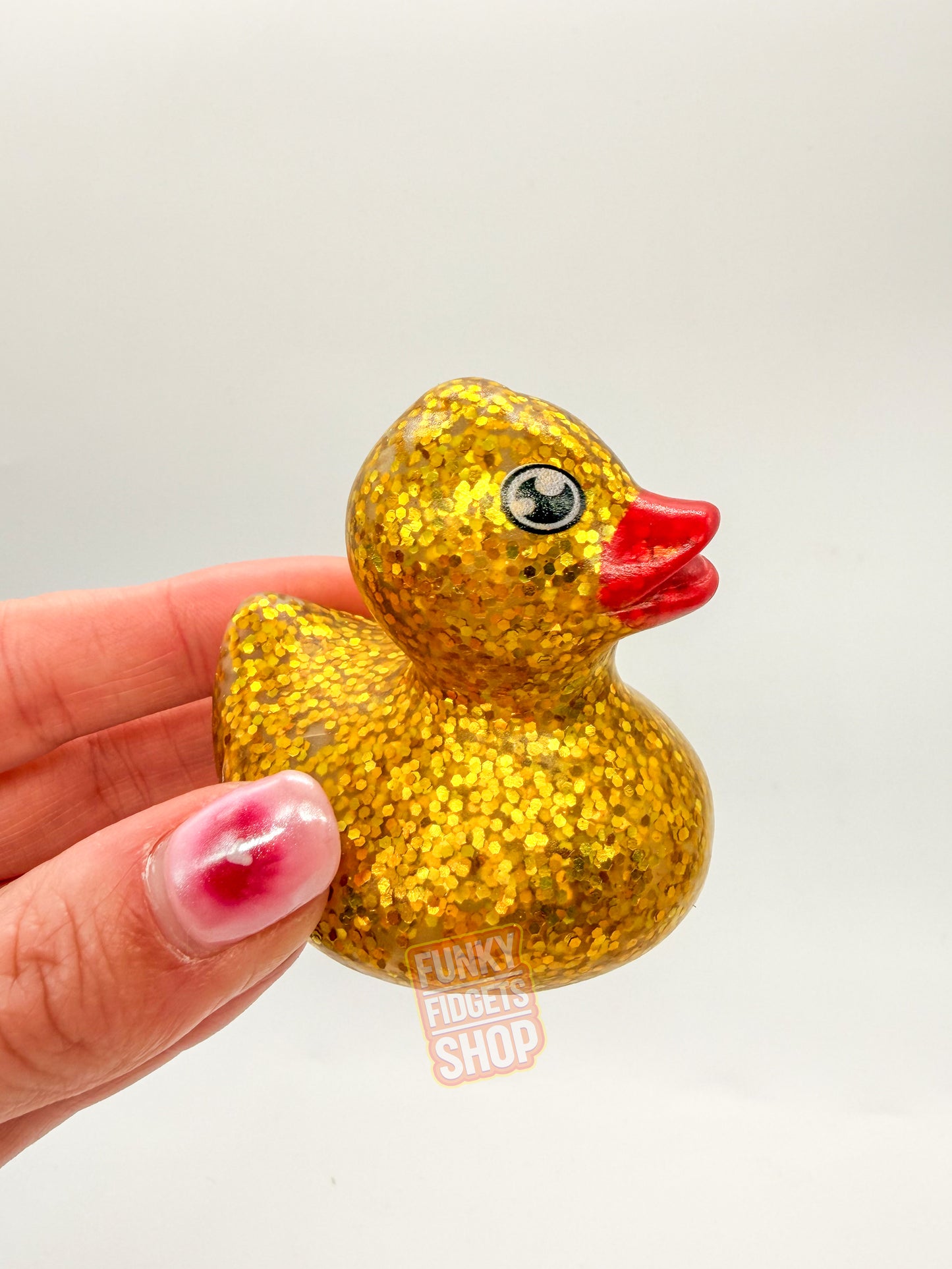 Rubber Duck - Glitter 6cm