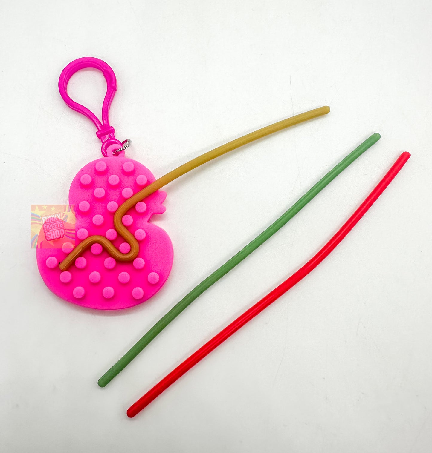 Thread Fidget Keychain