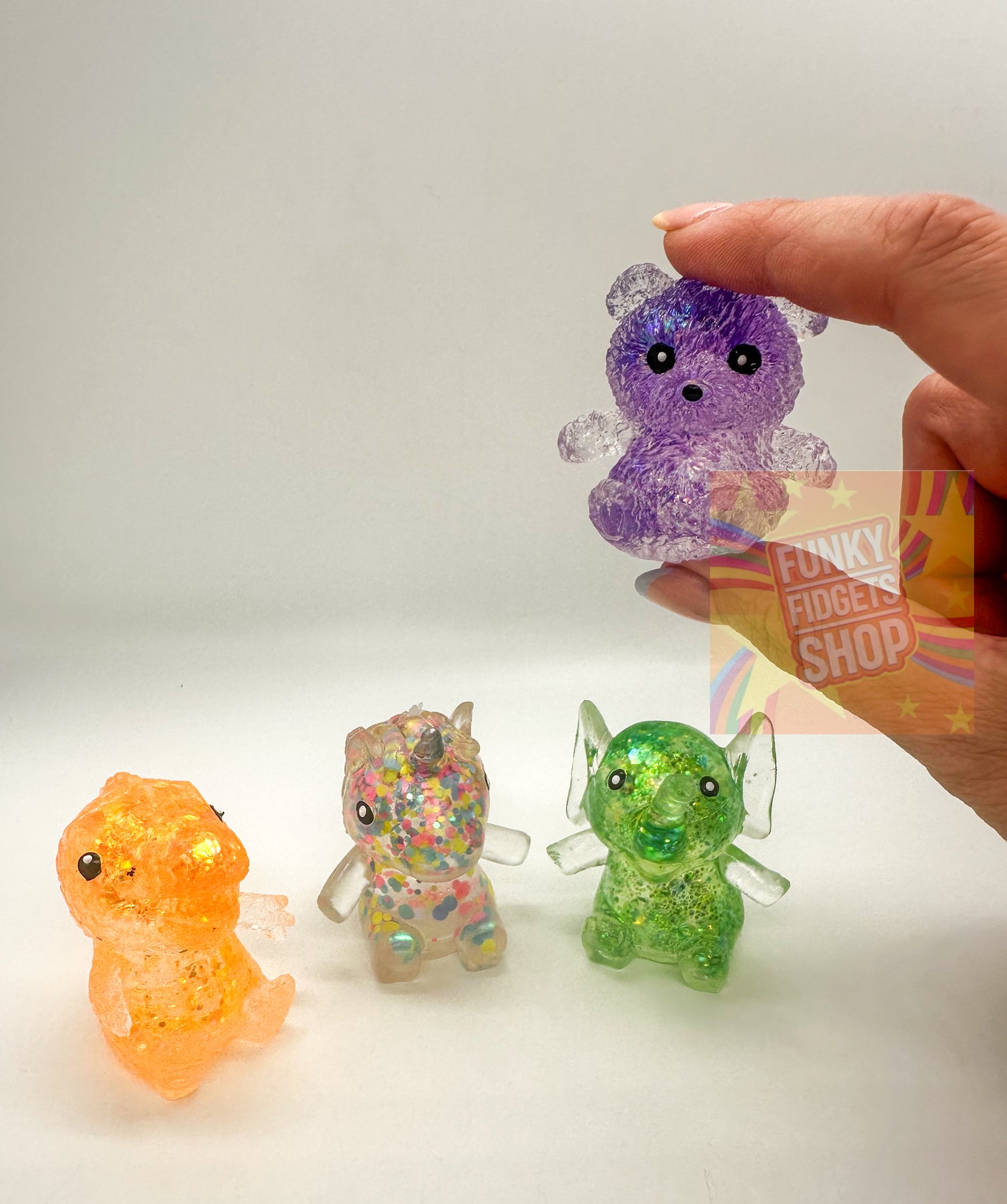 Mini sugar animals