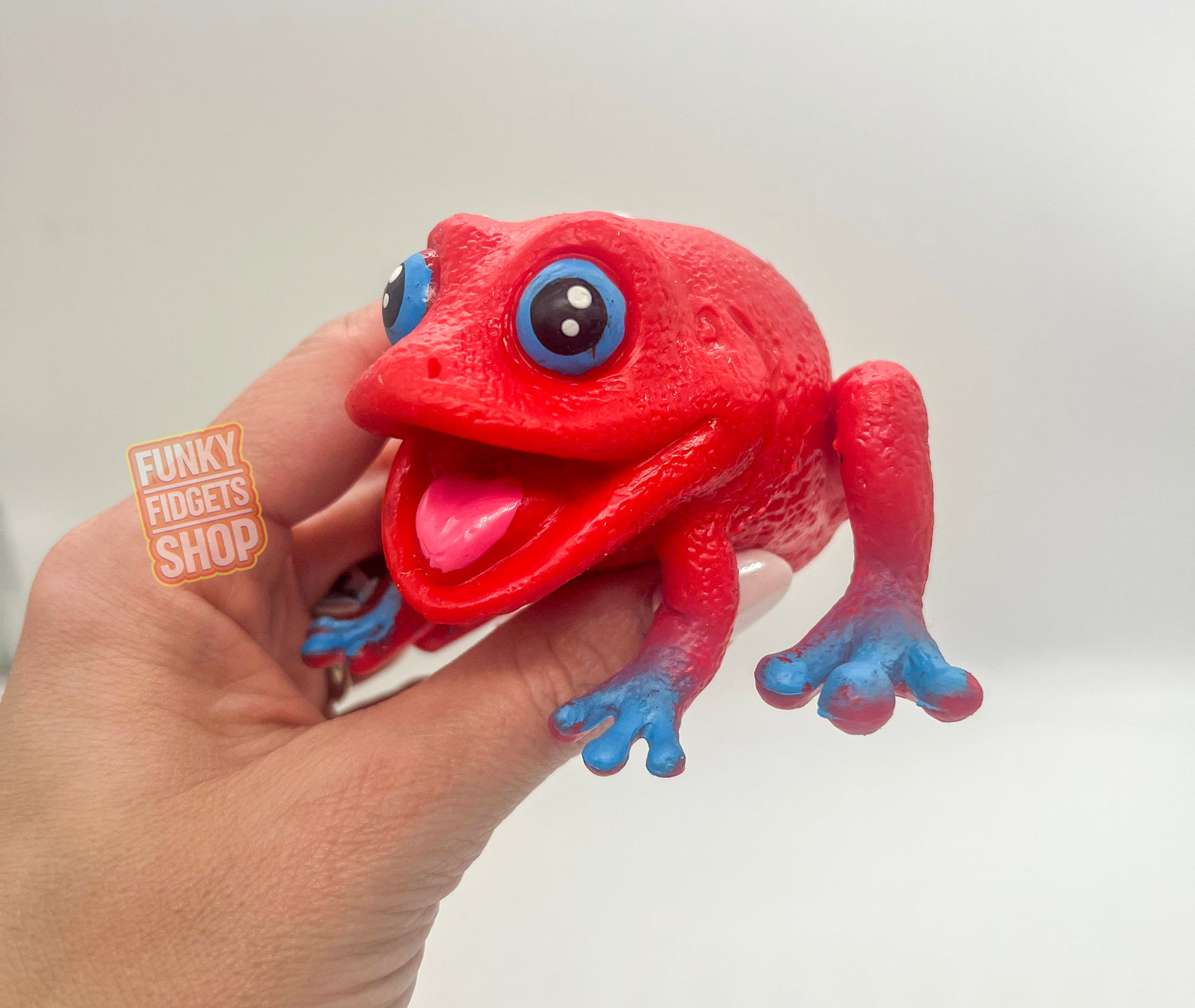 Squeezy frog with spawn