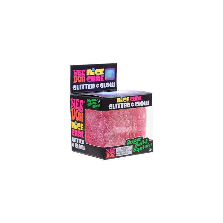 Needoh Nice Cube Glitter & Glow