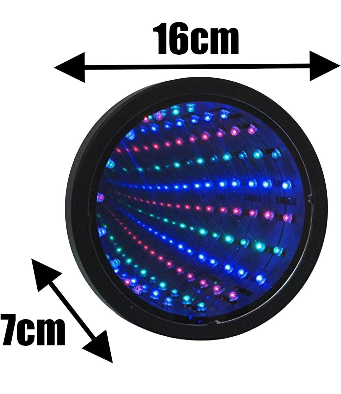 Infinity Mirror Tunnel Light