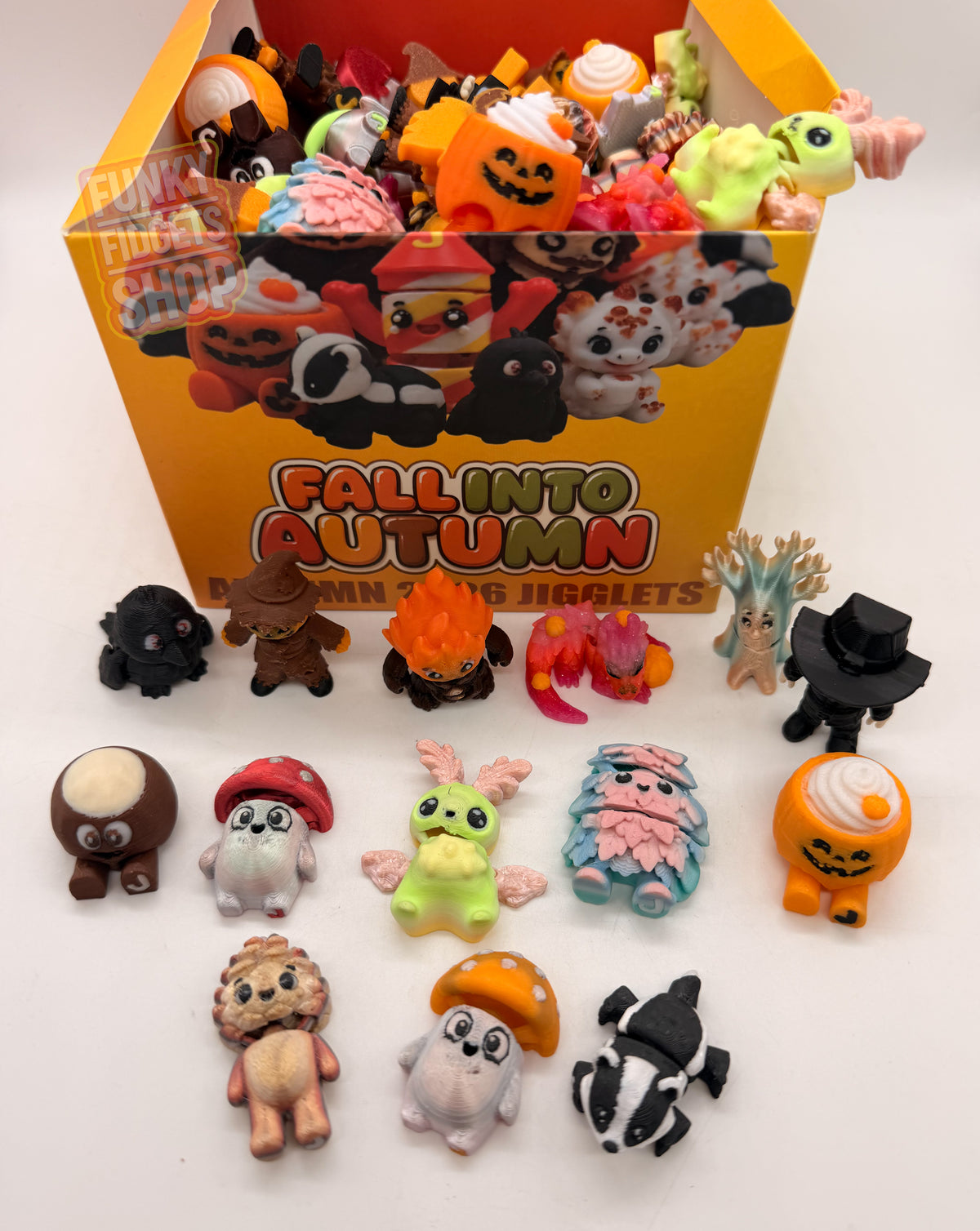 Jigglets - 3D printed wiggle collectibles