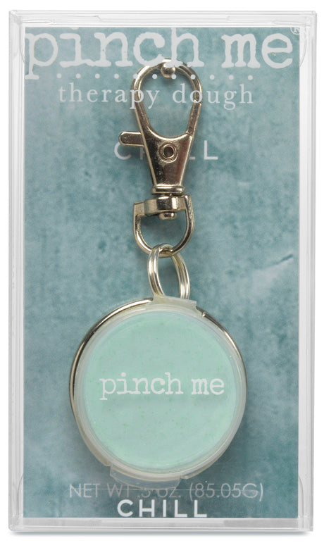 Pinch me therapy dough keychains