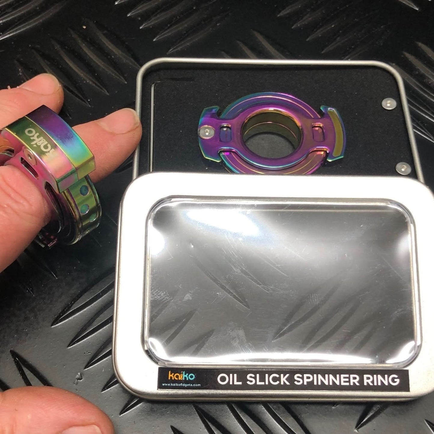 Kaiko Metal Spinner Ring