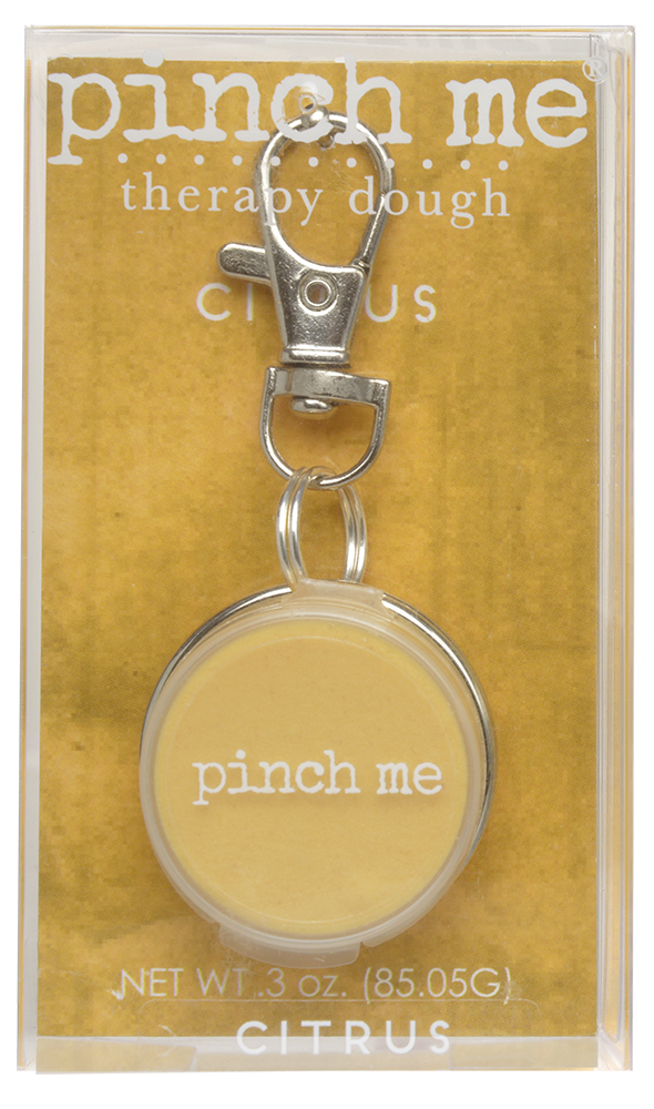 Pinch me therapy dough keychains
