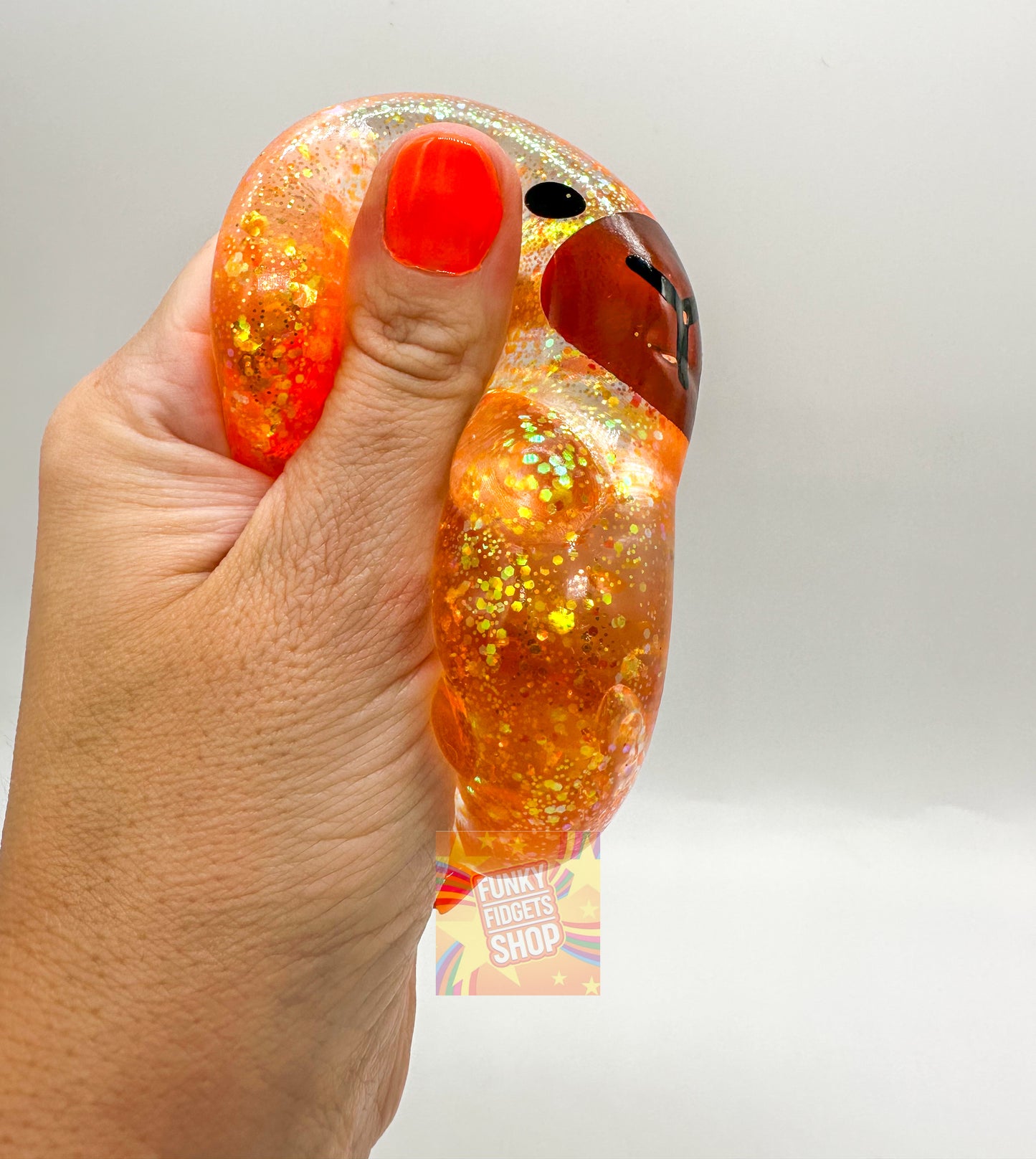 Glittery Capybara squishy