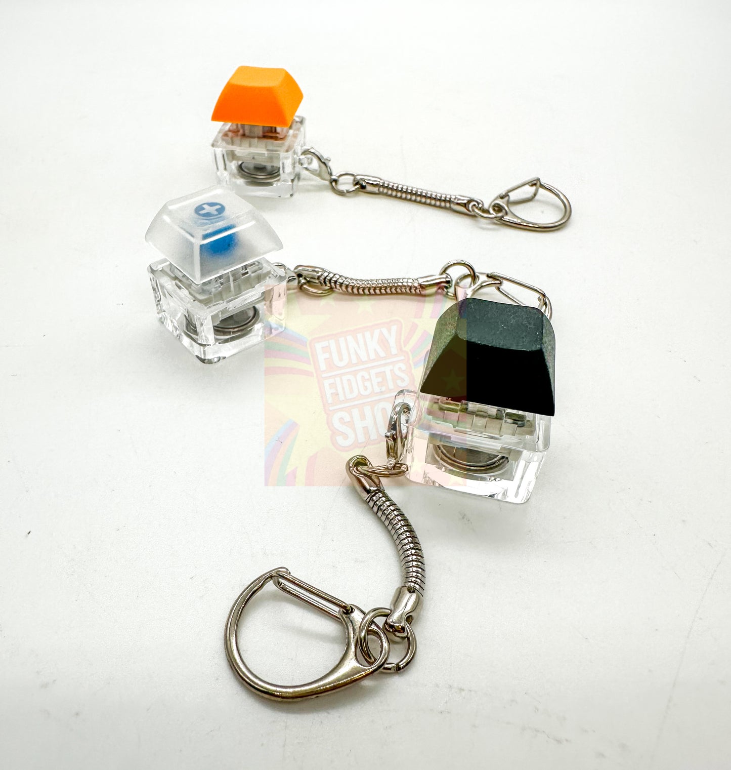 Light up clicker keyring