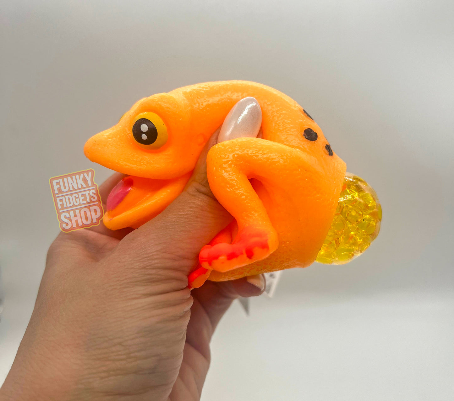 Squeezy frog with spawn