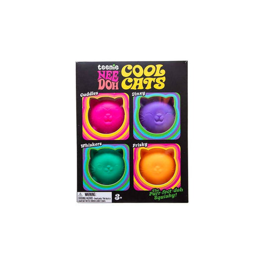 NeeDoh Cool Cats 4pack