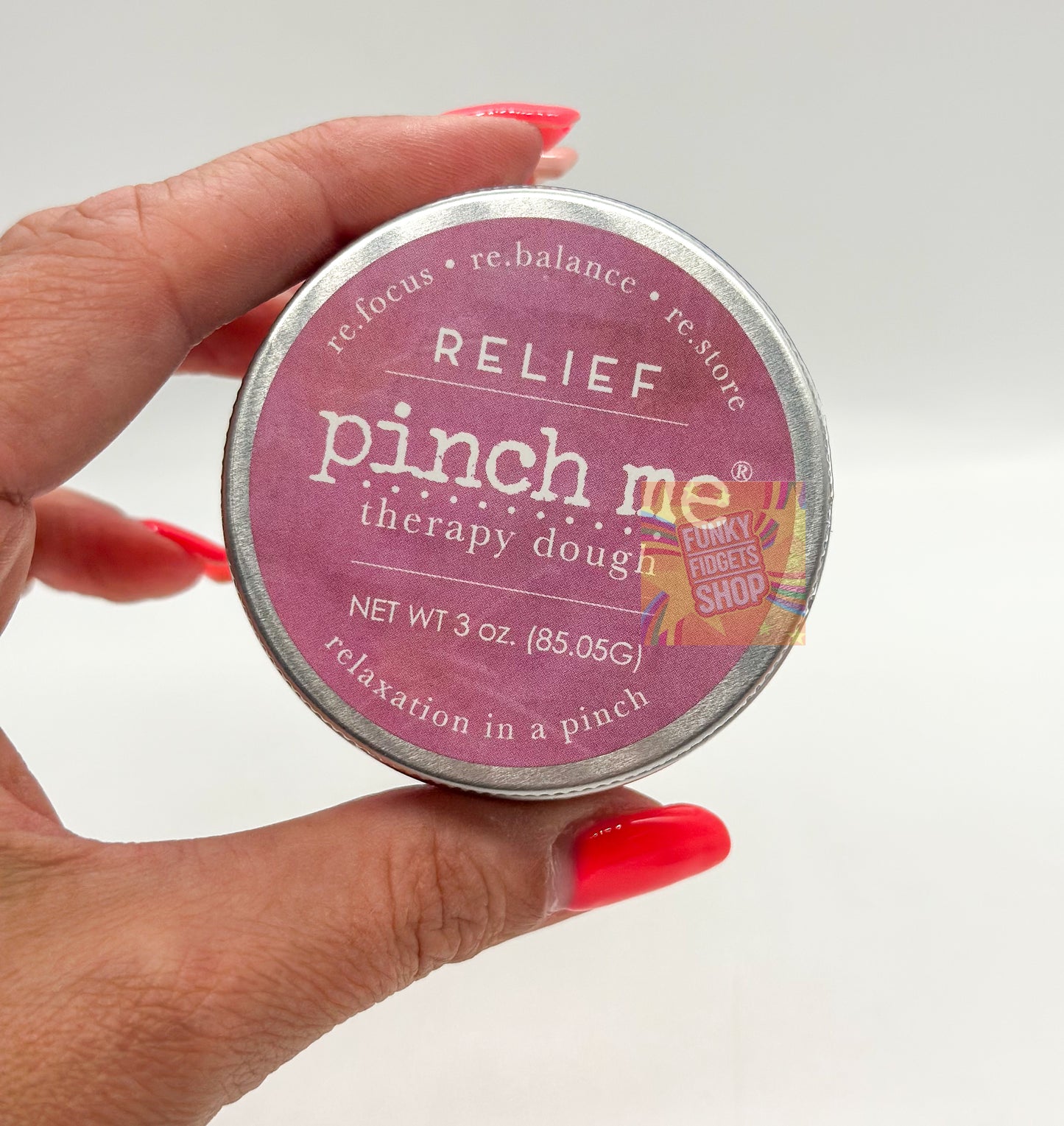 Pinch me therapy dough jar