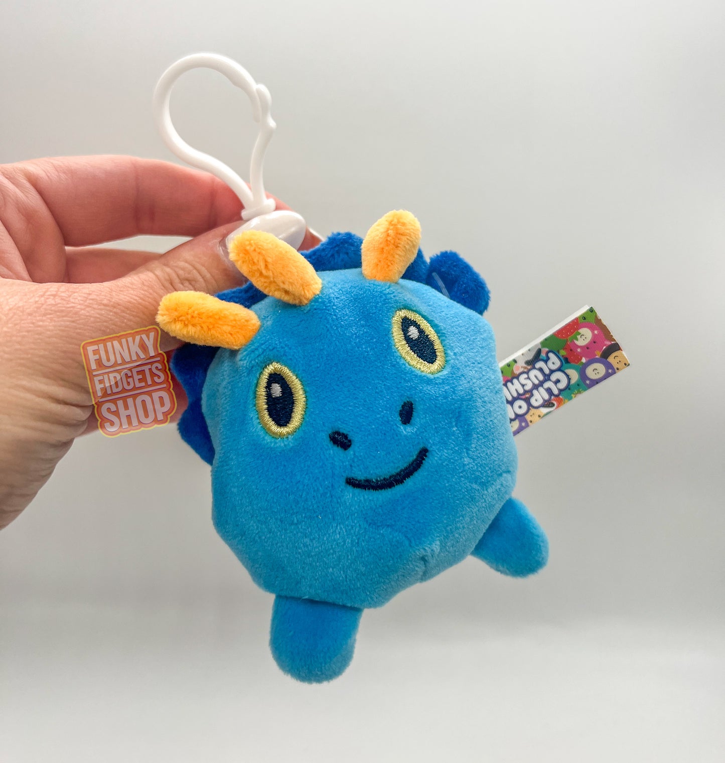 Crunchy Clip & Cuddle Plush Keyrings