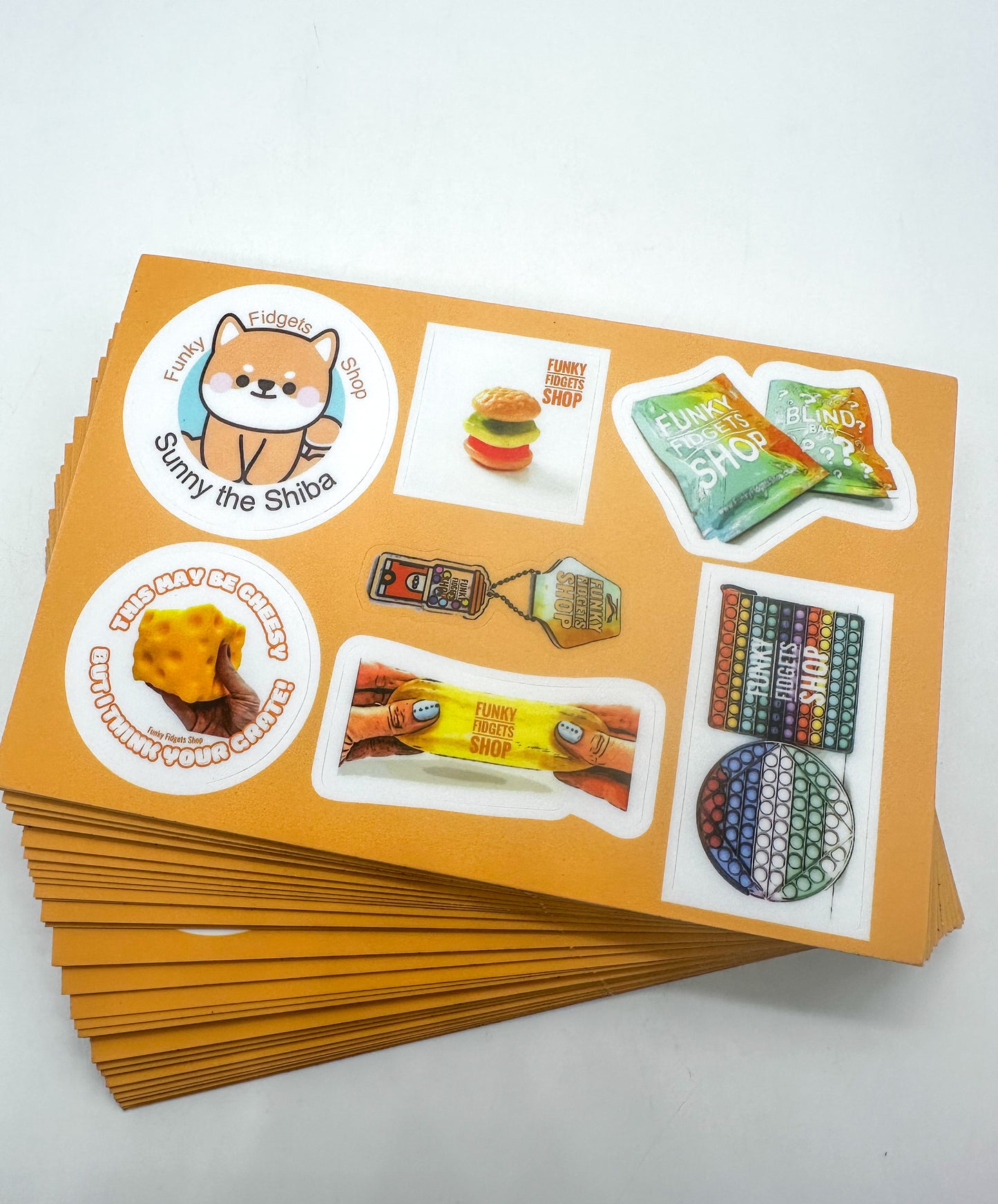 Funky Sticker sheet
