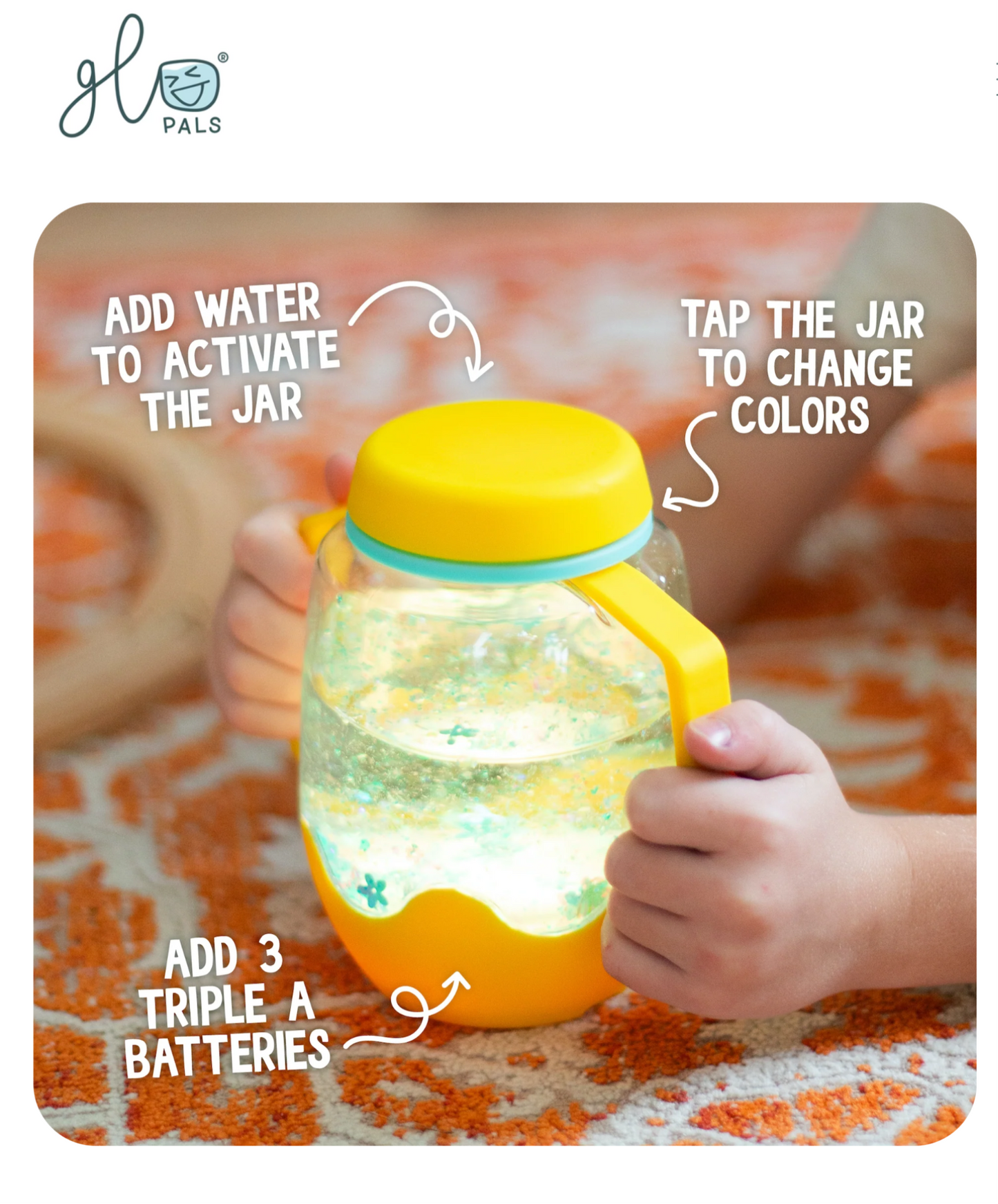 Glow Pals Sensory Play Jar