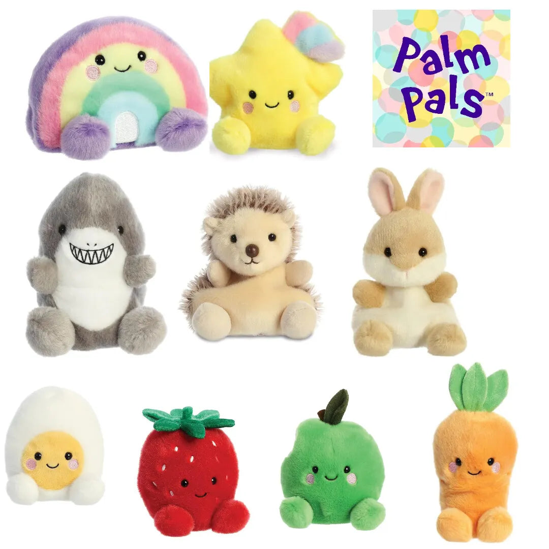 Palm Pals soft toys