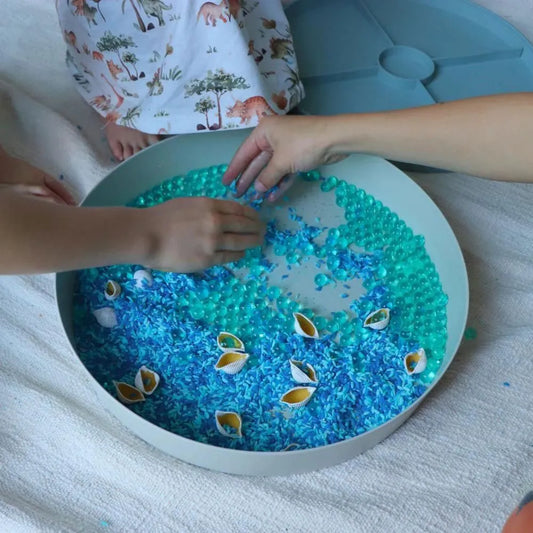 Jelly stone play tray