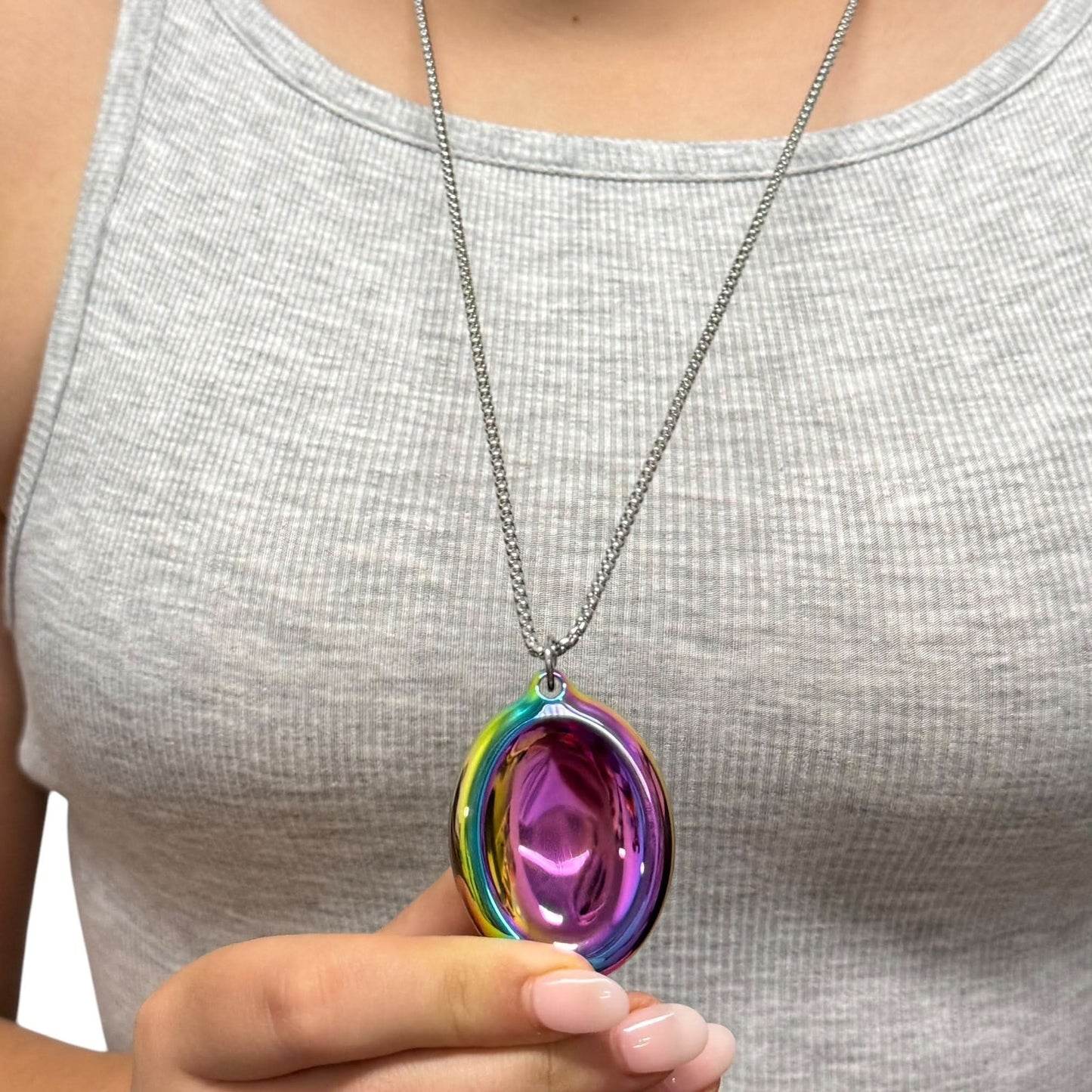 Kaiko groove stone necklace & Keychain duo