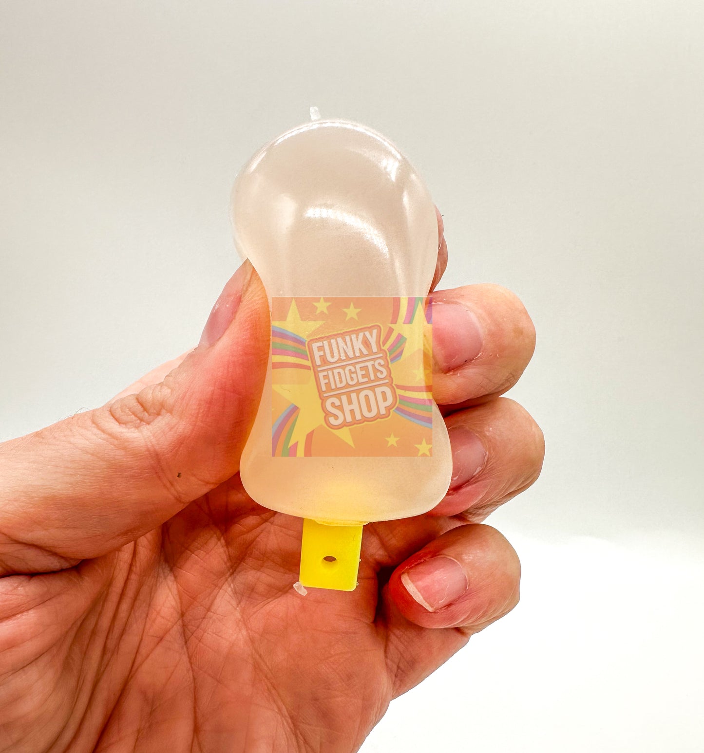 Colour change sugar ball lolly