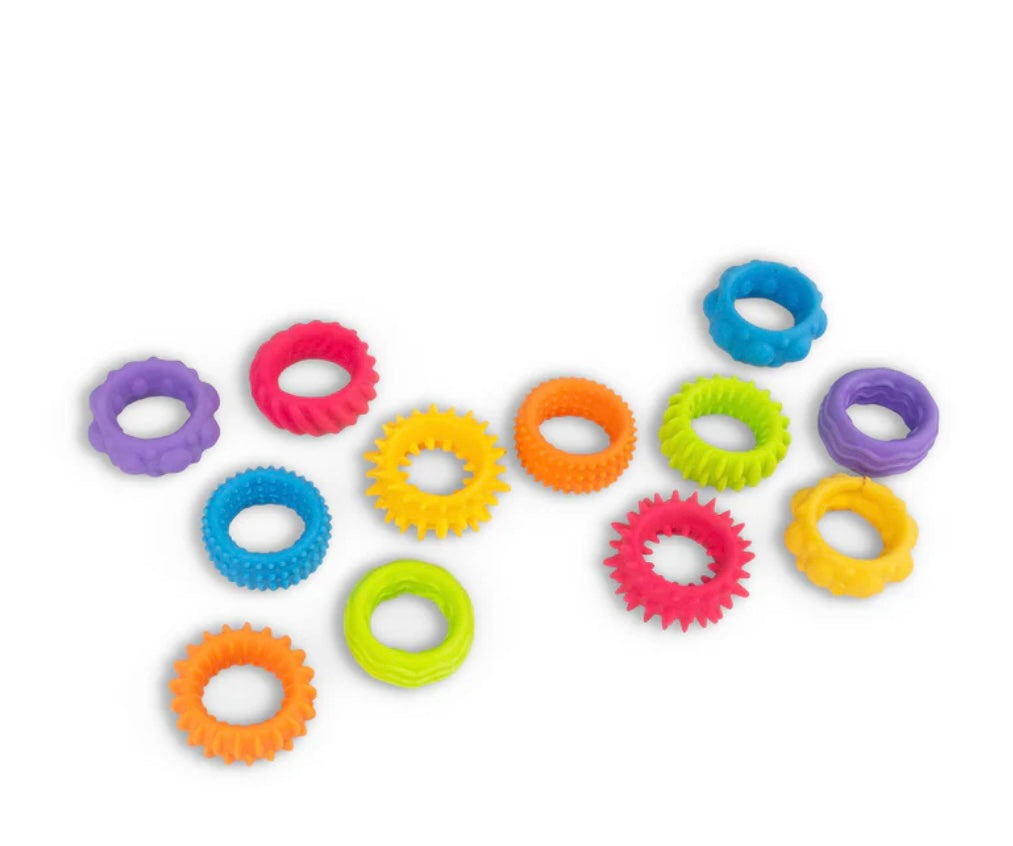 Sensory fidget rings 12pcs