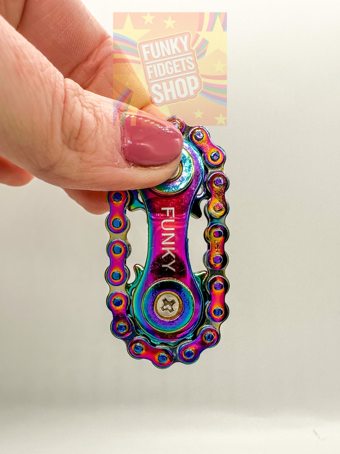 Funky Metal bike chain