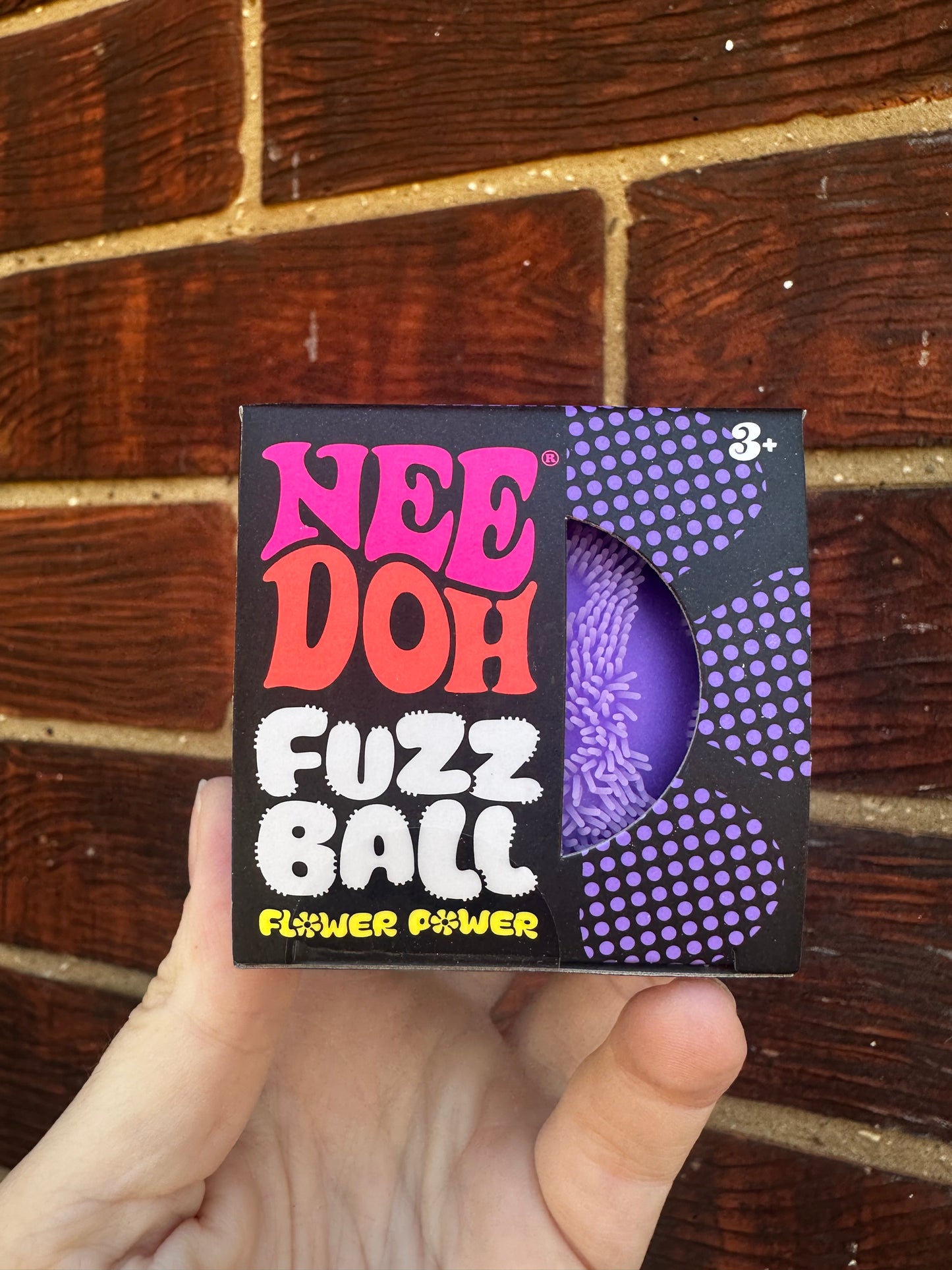 Needoh Fuzz Ball - Flower Power