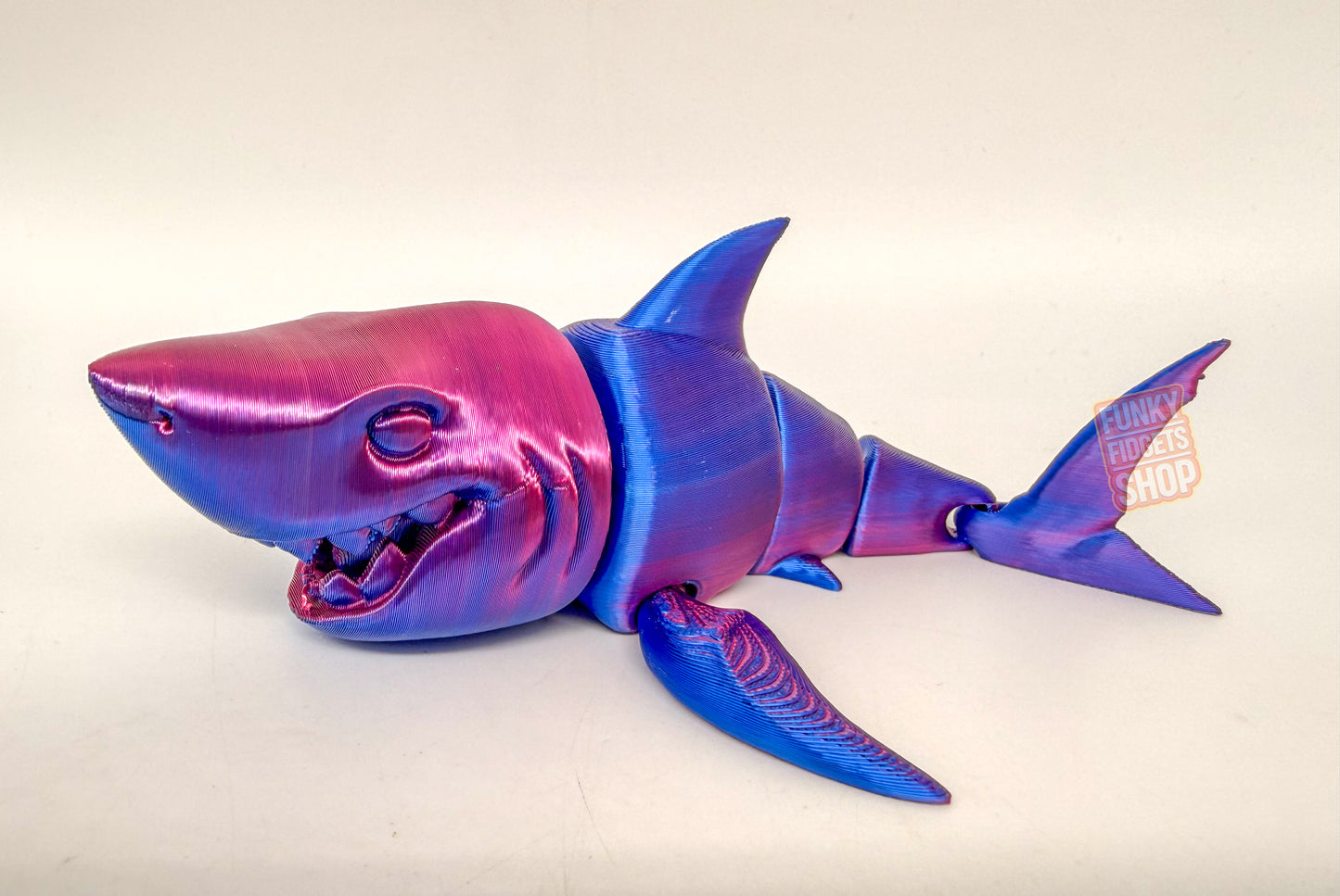 3D printed shark - 16cm