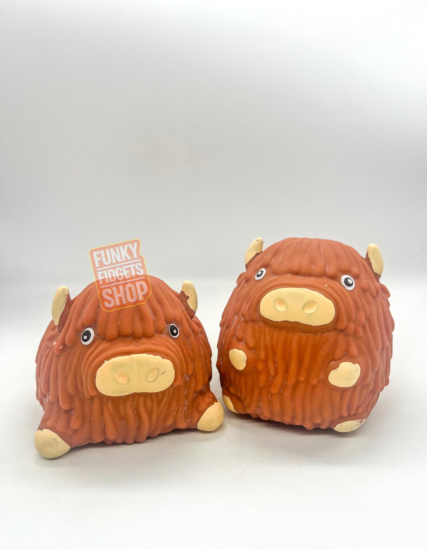 Squidgy mouldable Highland Cow