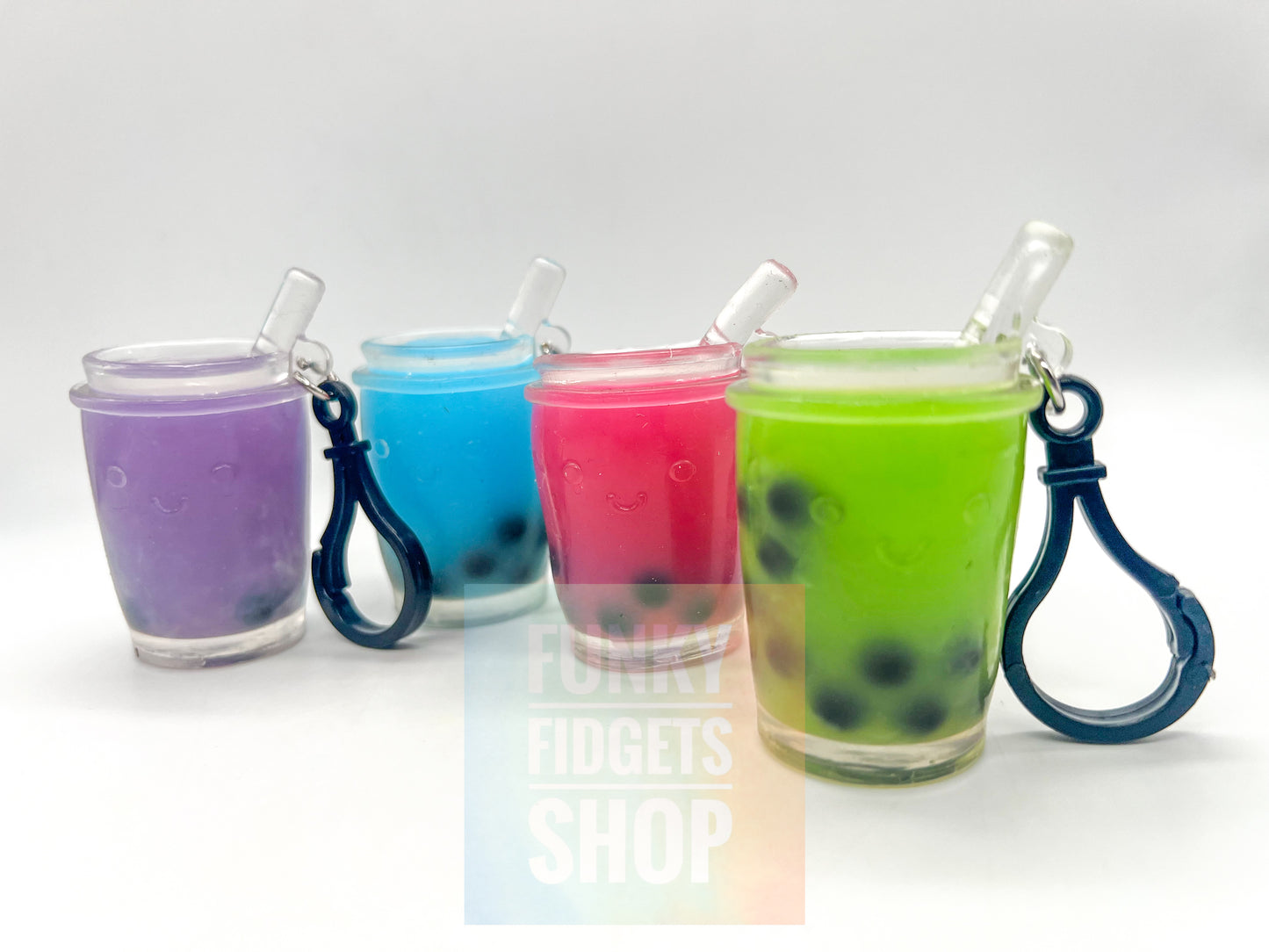 Squishy boba keychain