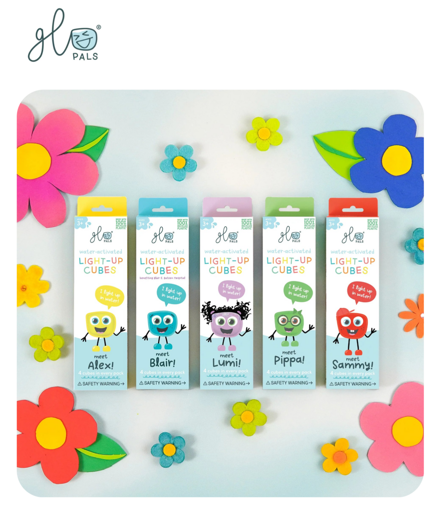 Glow Pals Light Up Cubes