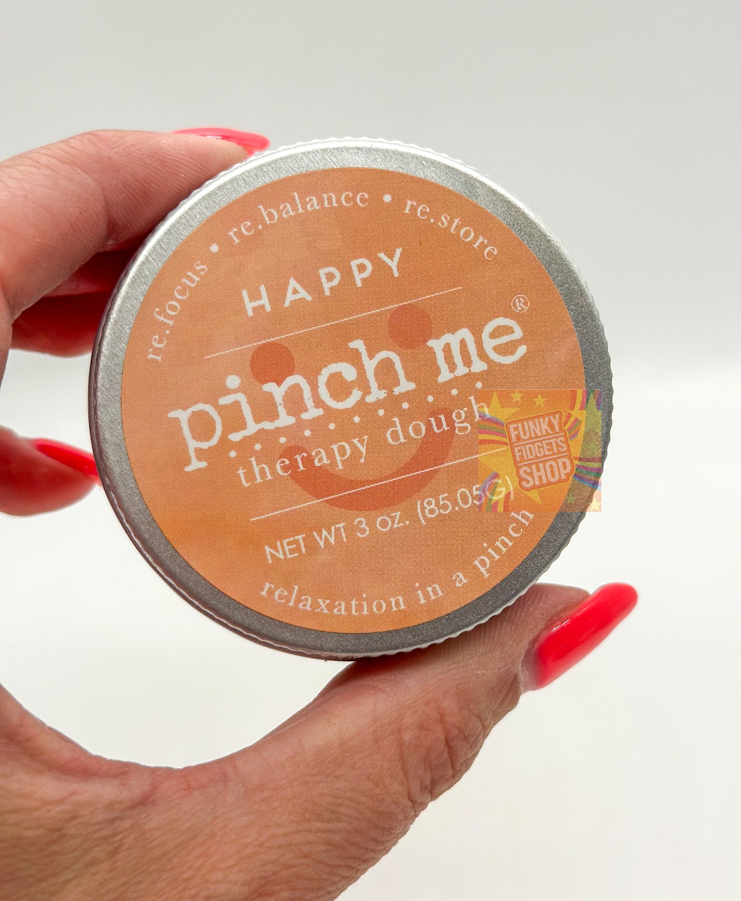 Pinch me therapy dough jar