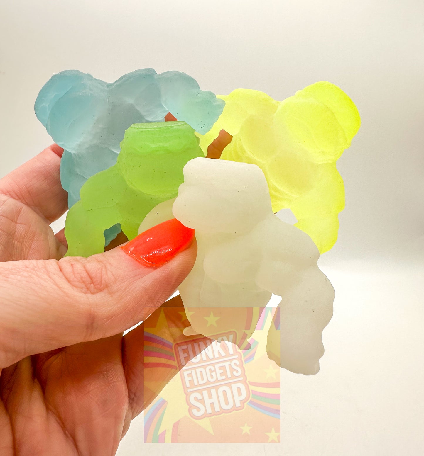 Mini sugar ball filled gorilla