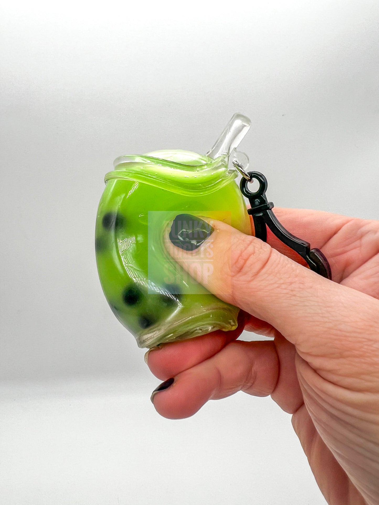 Squishy boba keychain