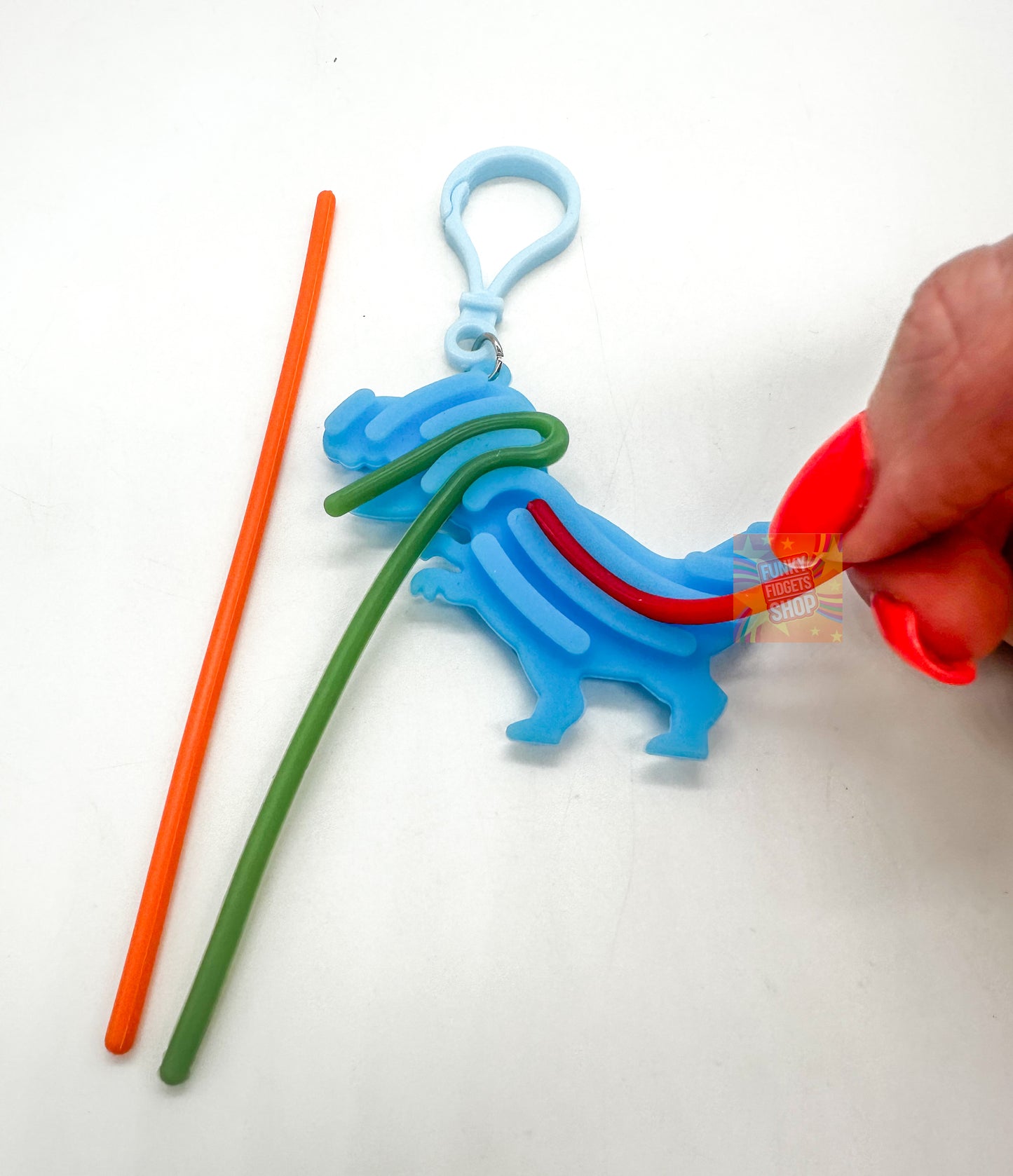 Thread Fidget Keychain