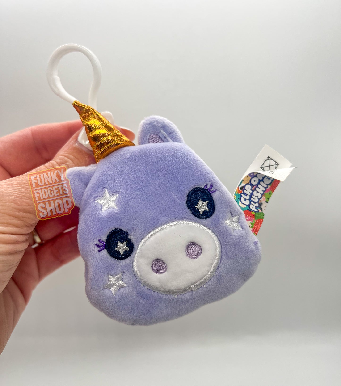 Crunchy Clip & Cuddle Plush Keyrings