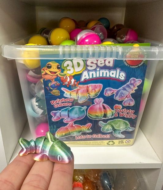 3D printed animal - Vending machine capsule