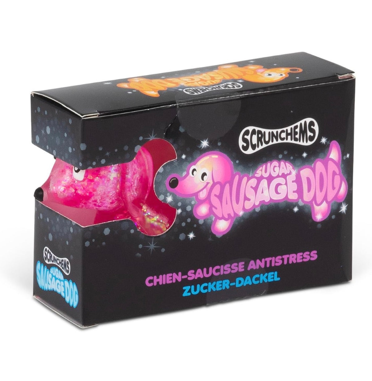 Scrunchems sparkly sugar sausage dog
