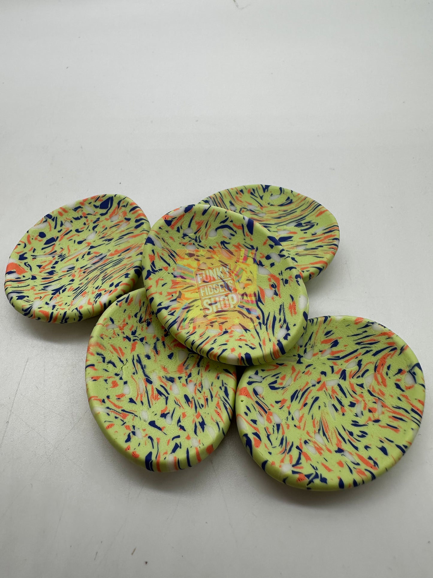 Fidget worry stone - Glow in the dark